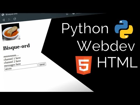 Python Webdev 3 Html