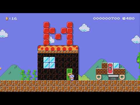 Mario goes to McDonald's by Waldary - Super Mario Maker 2 - No Commentary 1bu