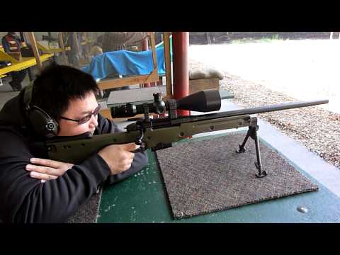 Accuracy International AE sniper rifle