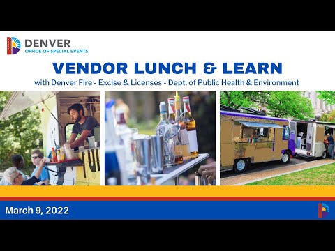Event Vendor Lunch and Learn: How to Avoid Fines through Licensing and Compliance - March 9, 2022