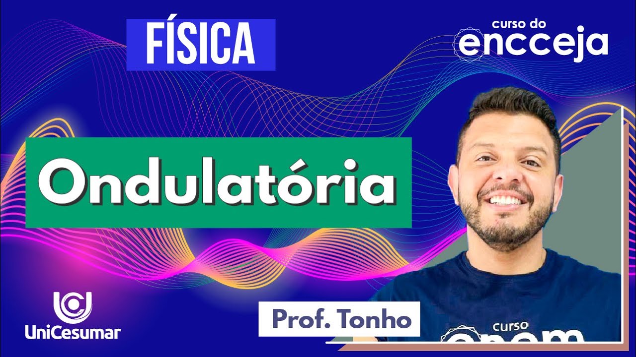 ONDULATÓRIA |  RESUMO DE FÍSICA PARA O ENEM E O ENCCEJA. Fenômenos Ondulatórios. prof Tonho