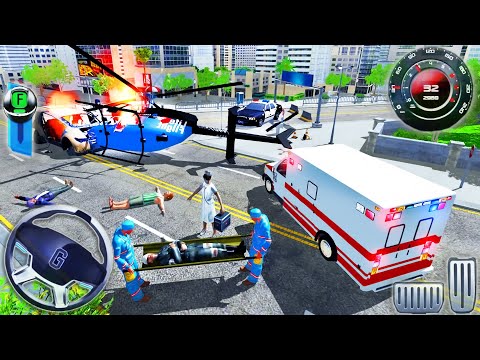 City Ambulance Rescue Duty Simulator - Emergency Van Drive 2020 - Android GamePlay #2