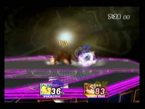 Project M Demo 2 - dkuo (Pikachu) vs KingOfCereal (G&W, DK)