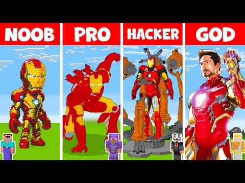 EPIC Minecraft Iron Man Build Challenge
