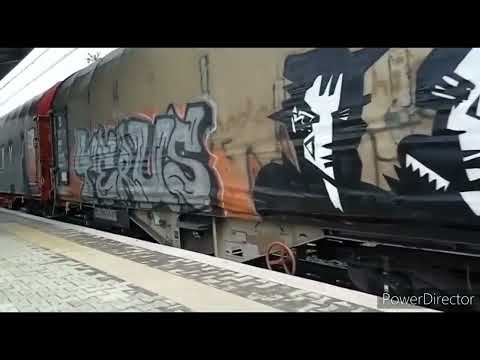 Treni merci con CARICHI SPECIALI in transito alla stazione di Monterotondo!!!