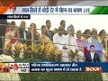 Manmohan Singh, HD Deve Gowda, JP Nadda, LK Advani arrive at the Red Fort