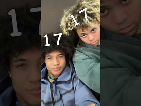 who can guess me & sky’s age?⁉️ #tiktok #shorts #filter #trend