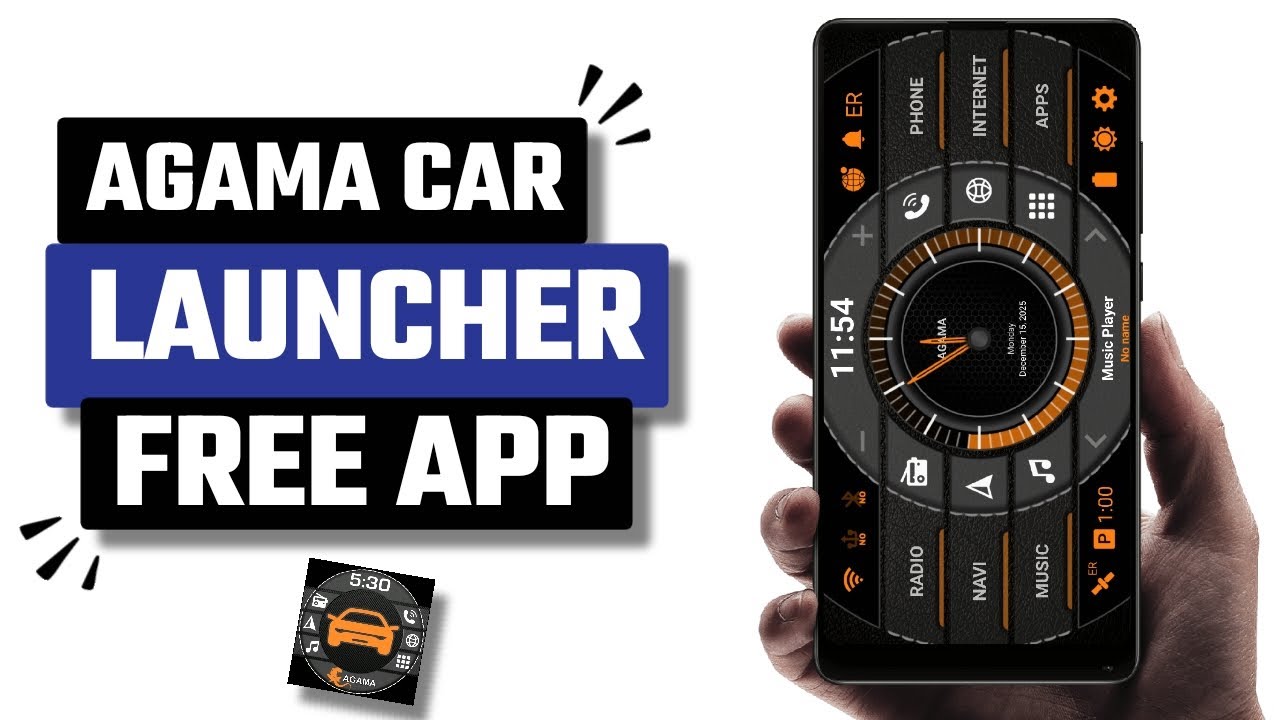 Best Free Agama Car Launcher App for Android