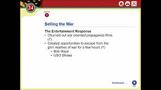 U S  2 Chapter 25 Lesson The United States in World War II