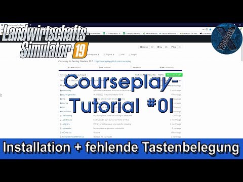 LS19 | Courseplay-Tutorial #01 - Installation + fehlende Tastenbelegung