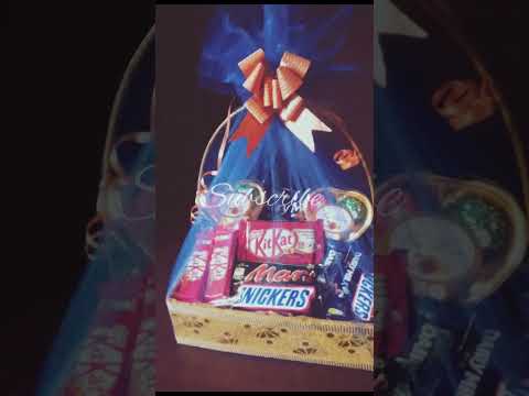 chocolate bouquet,Gift basket.