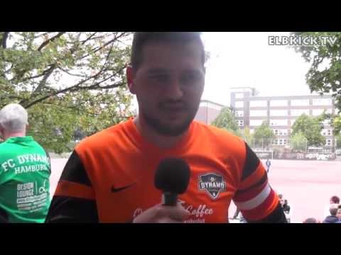 B. Kangal (FC Dynamo), C. Tiedemann (FC Dynamo), O. Bürger (HTB II) und P. Nolte (HTB II)