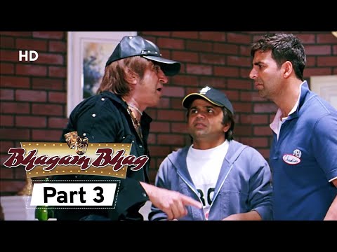 Bhagam Bhag 2006 (HD) - Part 3 - Superhit Comedy Movie - Akshay Kumar -  Paresh Rawal - Rajpal Yadav
