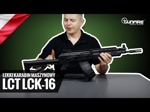 Replika karabinu maszynowego LCK-16 od LCT w Gunfire TV!