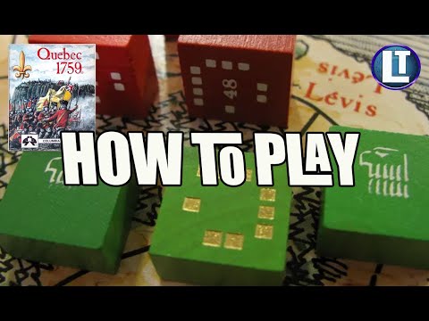 QUEBEC 1759 / LEARN To PLAY In 17 MINUTES / RULES Walkthrough