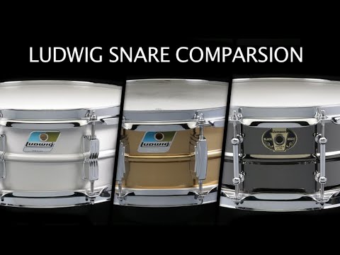 LUDWIG snare comparsion