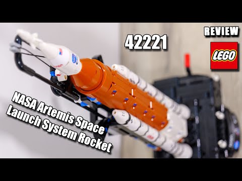 LEGO 42221 Review | LEGO Technic NASA Artemis Space Launch System Rocket | Showcase LEGO Space 2026