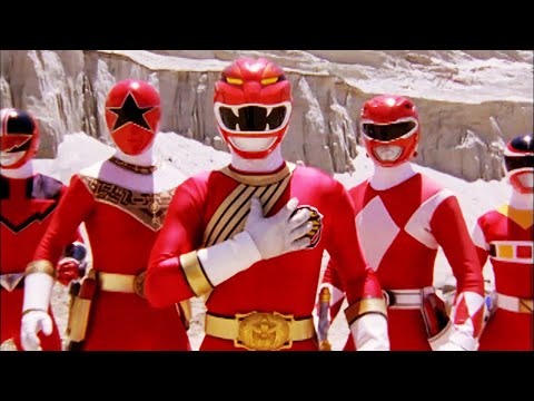 Epic Ten Red Ranger Team Up | Forever Red | Power Rangers Wild Force | Power Rangers Official