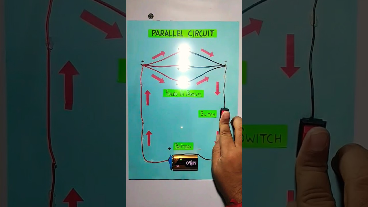 Parallel Electric Circuit Working Model