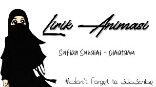 Download lagu Sufian Suhaimi - Di matamu || Lirik Animasi || mp3