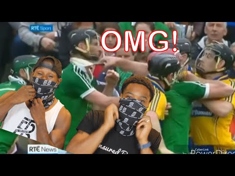AMERICANS REACT TO HURLING FIGHTS AND SAVAGE PULLS