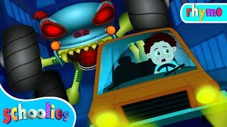 Monster Truck Hunt You | Nursery Rhymes For Toddler Fun Videos For Children Schoolies