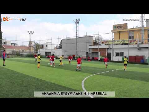 Alfa Sports TV   Ευθυμιάδης  4 1  Arsenal