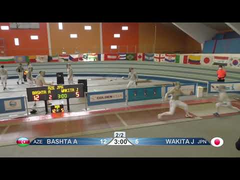2022 676 T32 16 F S Individual Padova ITA GP RED WAKITA JPN vs BASHTA AZE