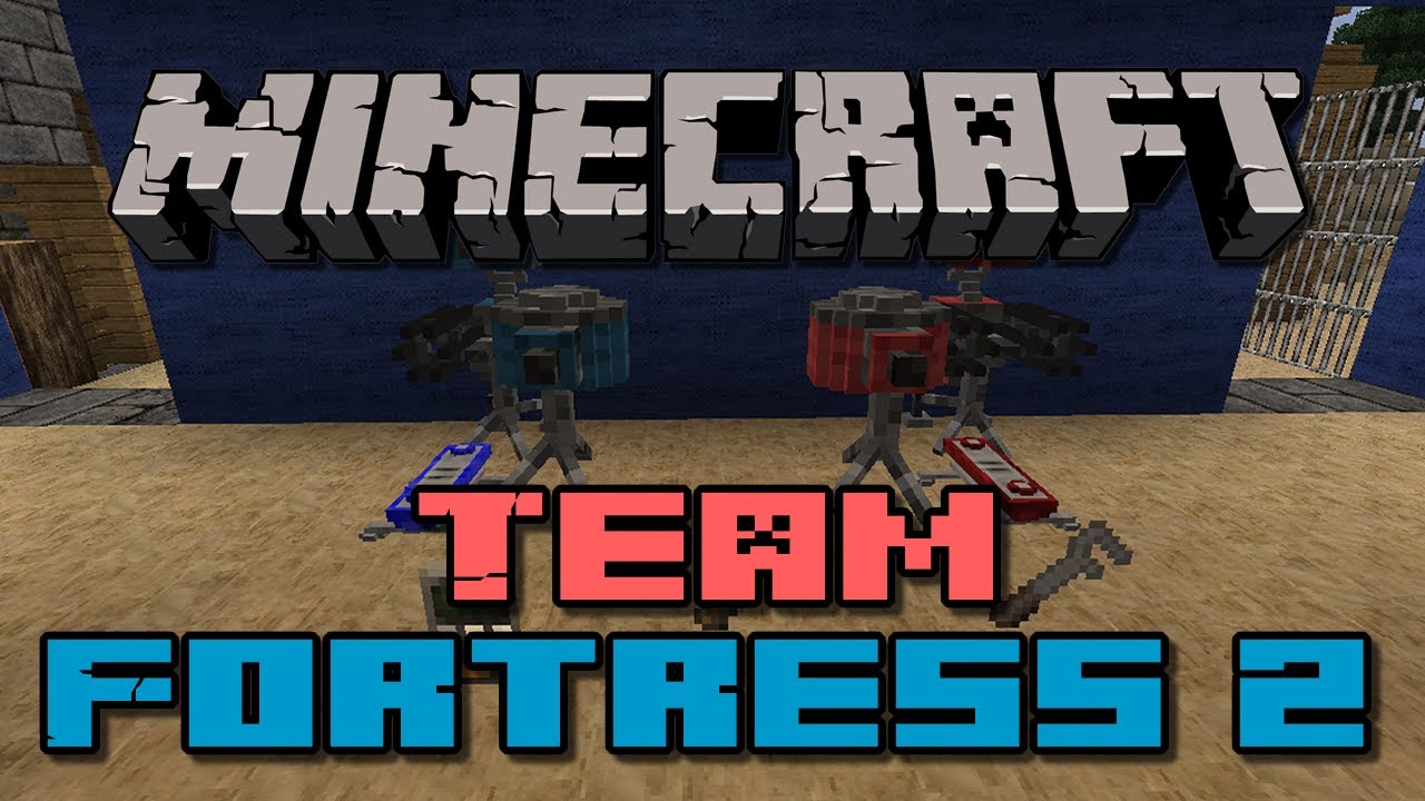 Team Fortress 2 Minecraft-style