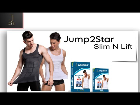 JUMP2STARS Combo Tummy Tucker Vest Slimming Body Shaper Abs