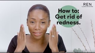 How do I treat skin redness?