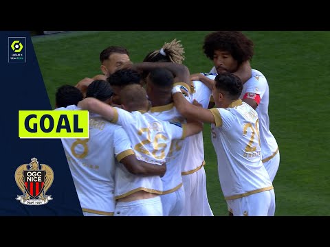 Goal Kasper DOLBERG (1' - OGCN) LOSC LILLE - OGC NICE (0-4) 21/22