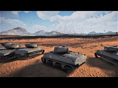 10 Auto Tanks vs 1000000 Persians UEBS2