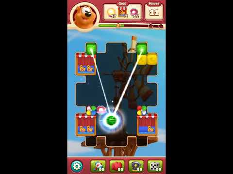 Toon Blast Level 8433 - NO BOOSTERS 🐻🐺🐱 | SKILLGAMING ✔️