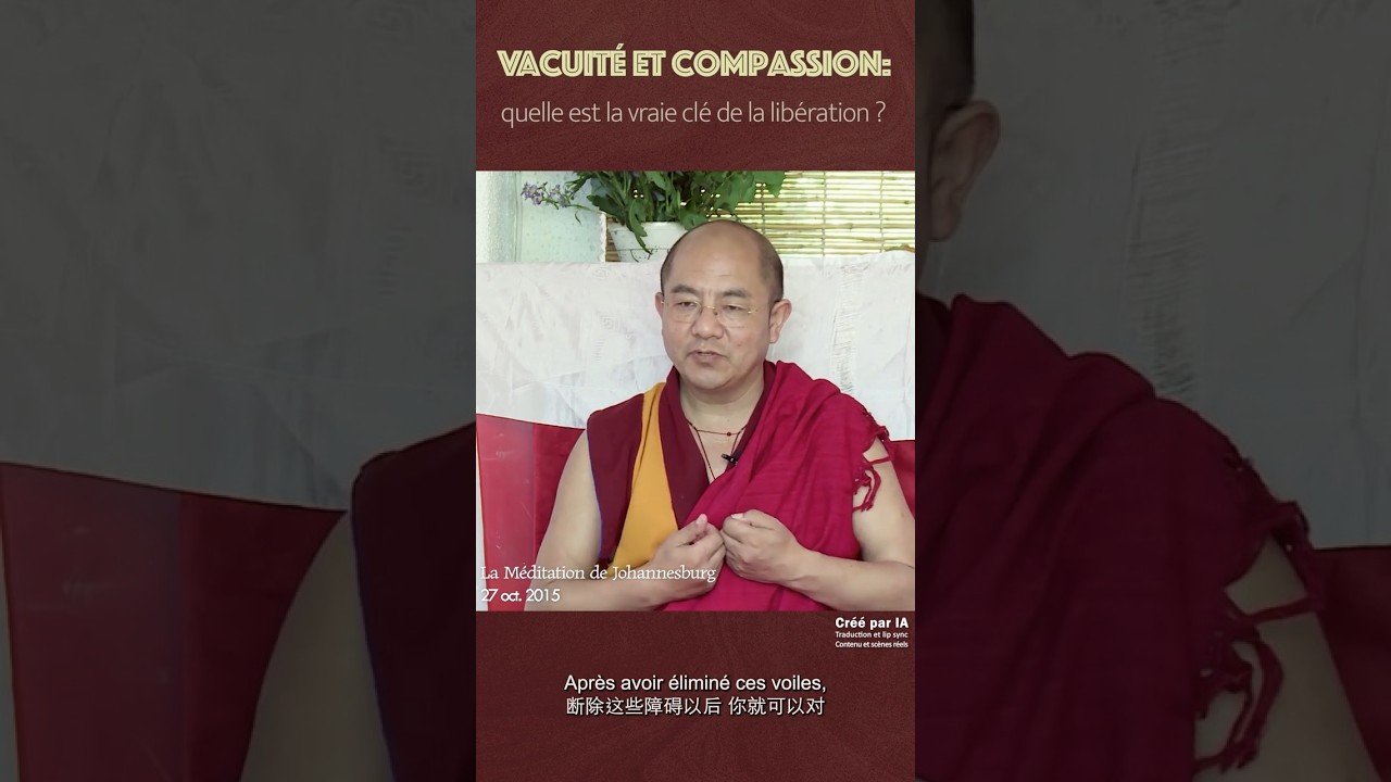 La Vraie Relation Entre Bodhicitta et Vacuité （Khenpo Sodargye）
