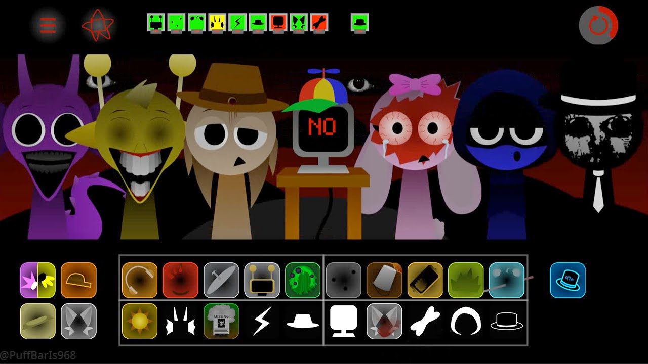 Sprunki UNSWAPPED Retextured UPDATE 1.7 NEW Mod 🫨 Music Explodes & Top-tier Animation!😱😱💣🔥incredibox