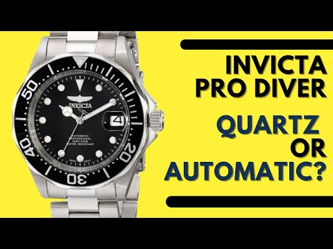 Why you Should buy the Invicta Pro Diver Automatic instead of the Quartz version