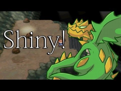 [ EPIC LIVE! + First on YouTube ] Shiny Druddigon after 3,957 Encounters on JPN Black 2!