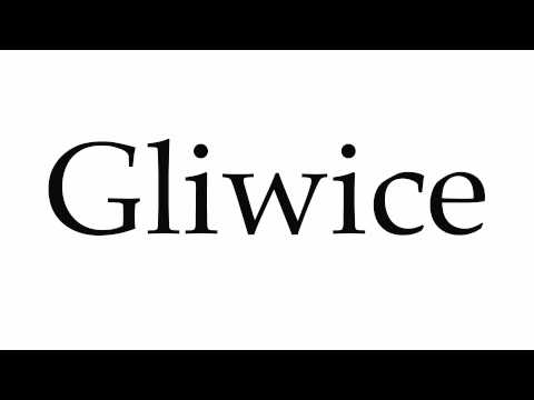 How to Pronounce Gliwice