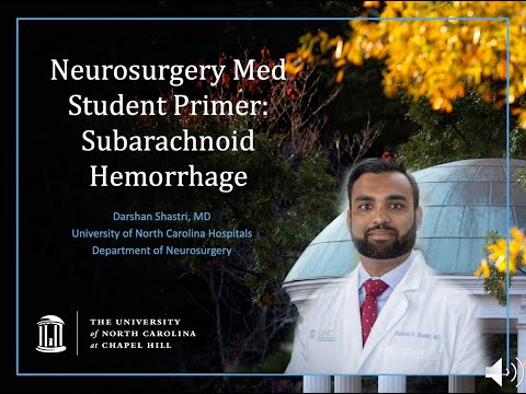 Neurosurgery Medical Studen Primer: Subarachnoid Hemorrhage