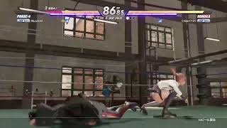 DOA6 エリオット　ランクマしながら対戦相手を待ってます