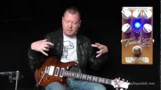 Video thumbnail for Wampler Pedals: TWEED '57 by Brett Kingman
