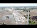 Chennai Peripheral Ring Road Kattupalli To Thatchur Section Construction Update Drone Video