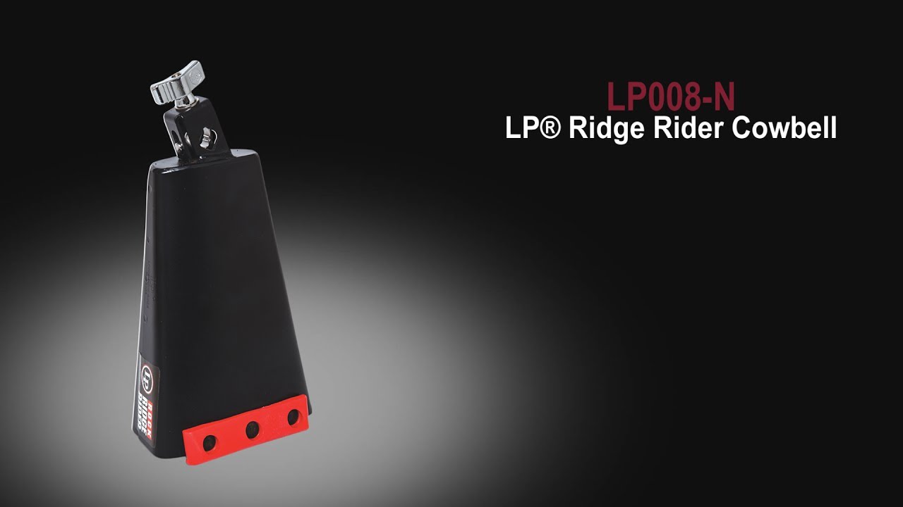 Latin Percussion LP Rock Classic Ridge Rider Cowbell (LP008-N)