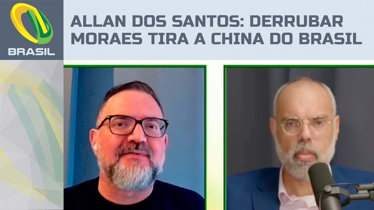 Derrubar Moraes é tirar a China do Brasil, diz Allan dos Santos
