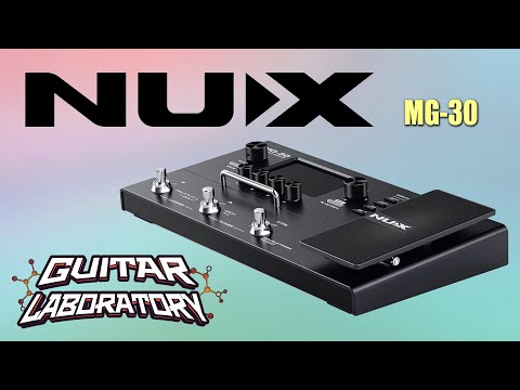 Гитарный процессор NUX MG-30 || Компактный с большим экраном
