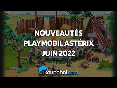 Vidéo PLAYMOBIL Astérix 70932 : Astérix : La hutte d'Abraracourcix