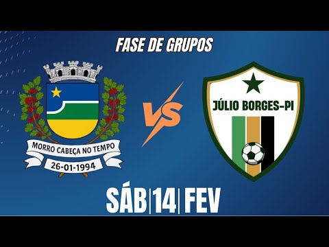 SELEÇÃO MORRENSE X SELEÇÃO DE JÚLIO BORGES 🔴 COPA LIDESPI