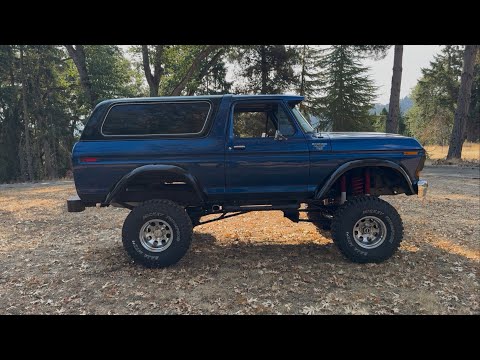 Lifted 1978 Ford Bronco Ranger XLT