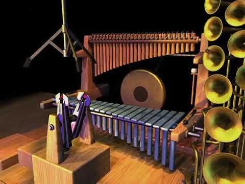 Stick Figures - Stage Construction - Animusic